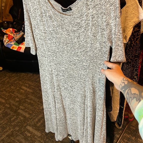 Gray Sweater Dress - Picture 1 of 1